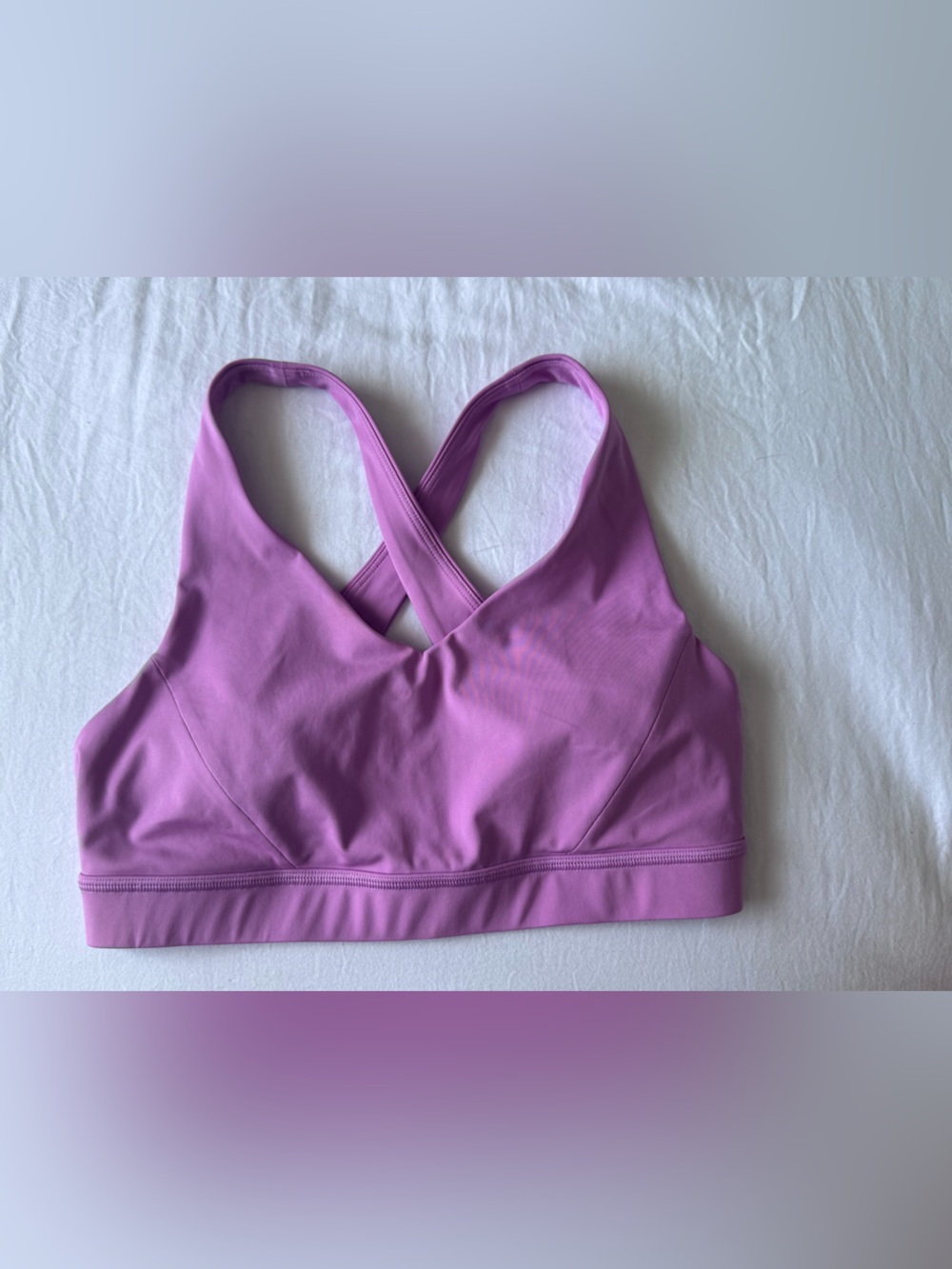 lululemon athletica Cross-Back Sports Bralette in Lavender